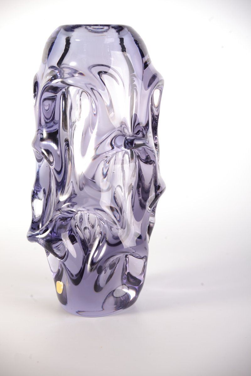 photo furniture Czech Glass Vase By Jan Beranek For Skrdlovice, 1960s