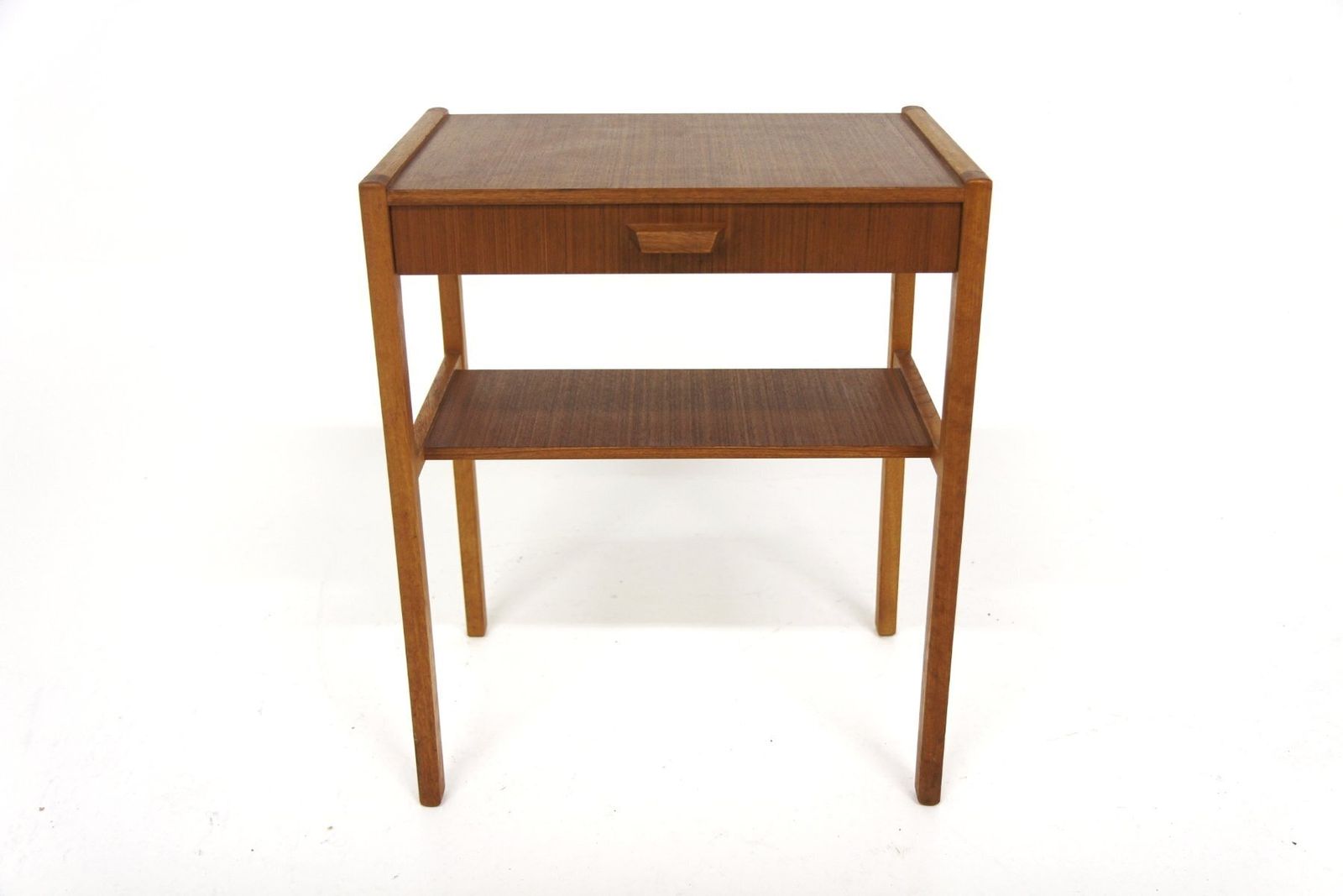Scandinavian Teak Bedside Table, 1960 photo furniture