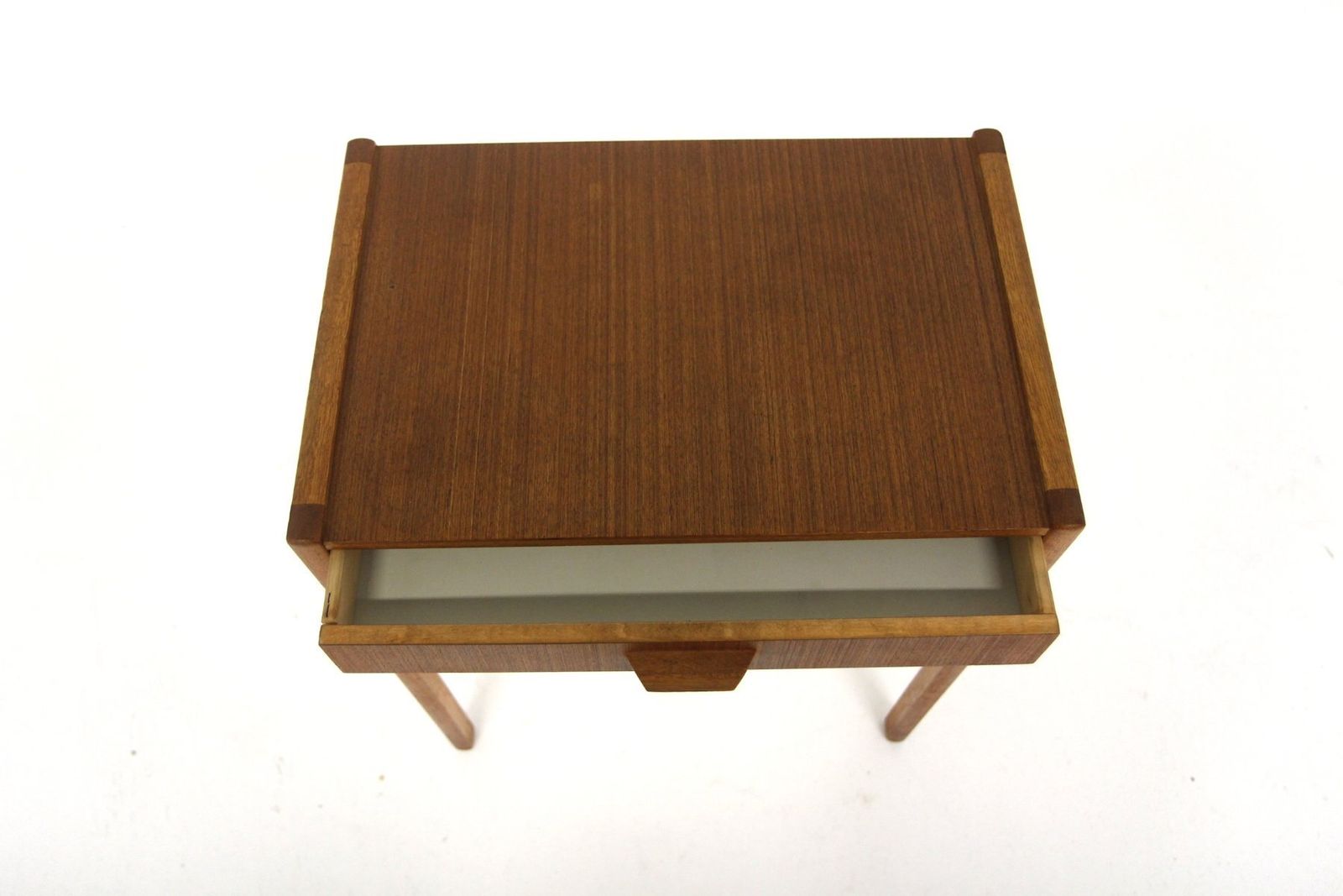 Scandinavian Teak Bedside Table, 1960 photo for sale