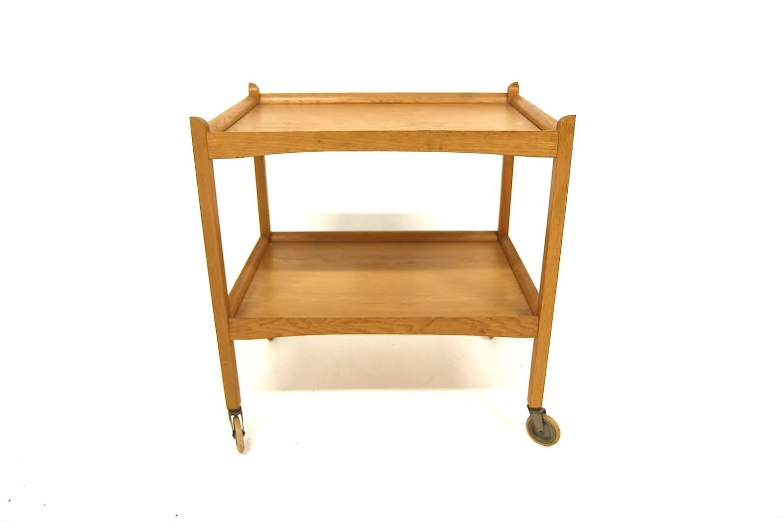 Scandinavian Oak Serving Cart, 1960 photo furniture