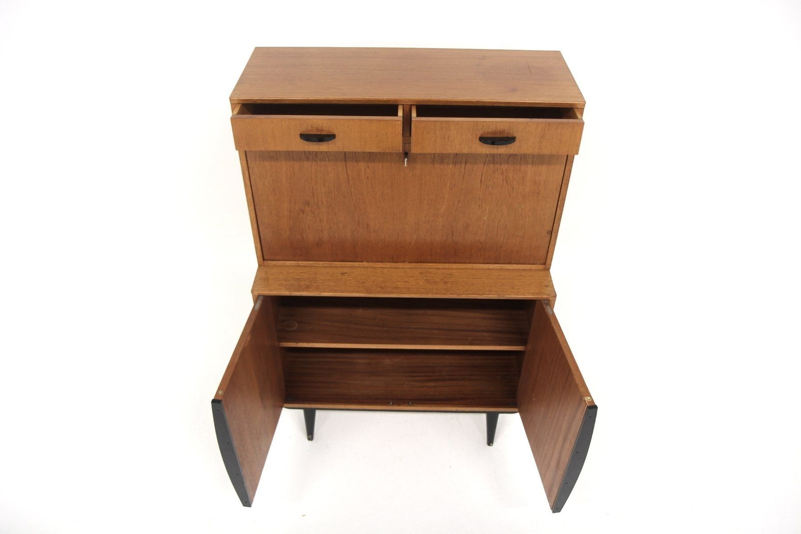 Vintage Scandinavian Teak Secretaire, 1960 photo Furniture