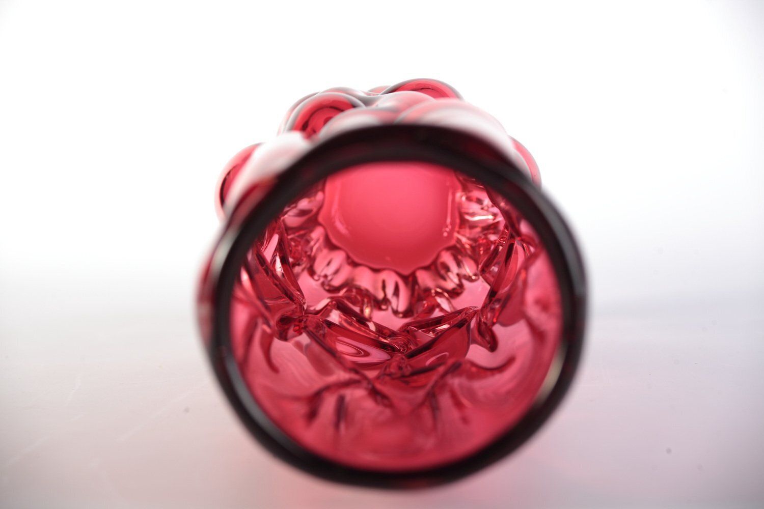 Czech Glass Vase By Pavel Hlava For Crystalex Novy Bor, 1960s photo vinterior
