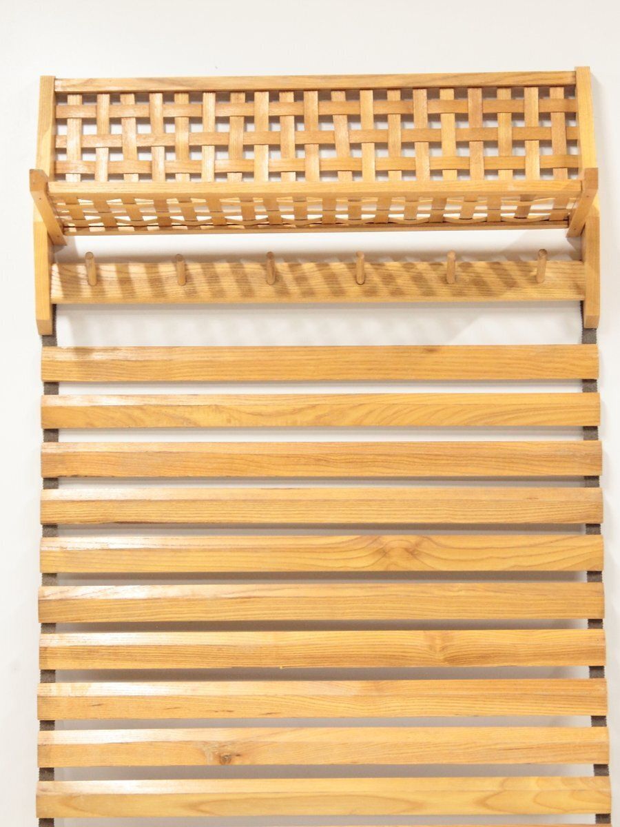 Mid Century Hall Room Coat Rack, Former Czechoslovakia, 1970s photo Furniture