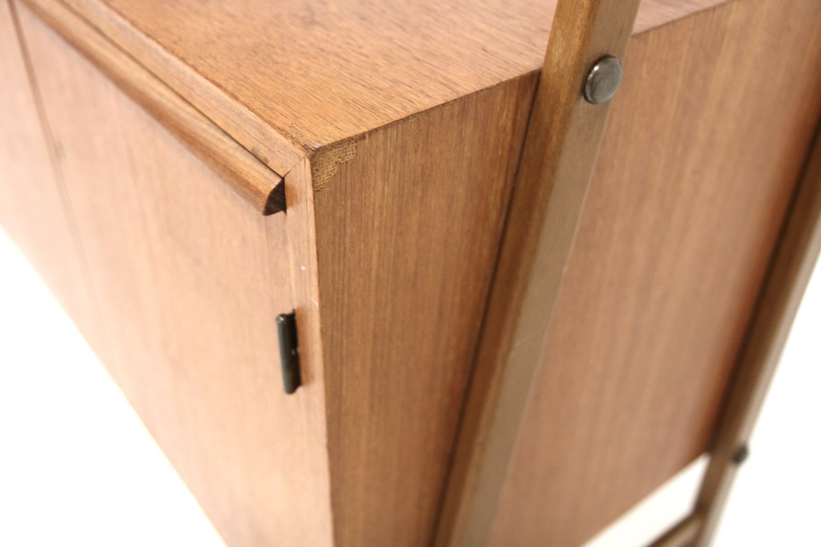 Scandinavian Teak Secretary Desk, Sweden, 1960s photo vintage