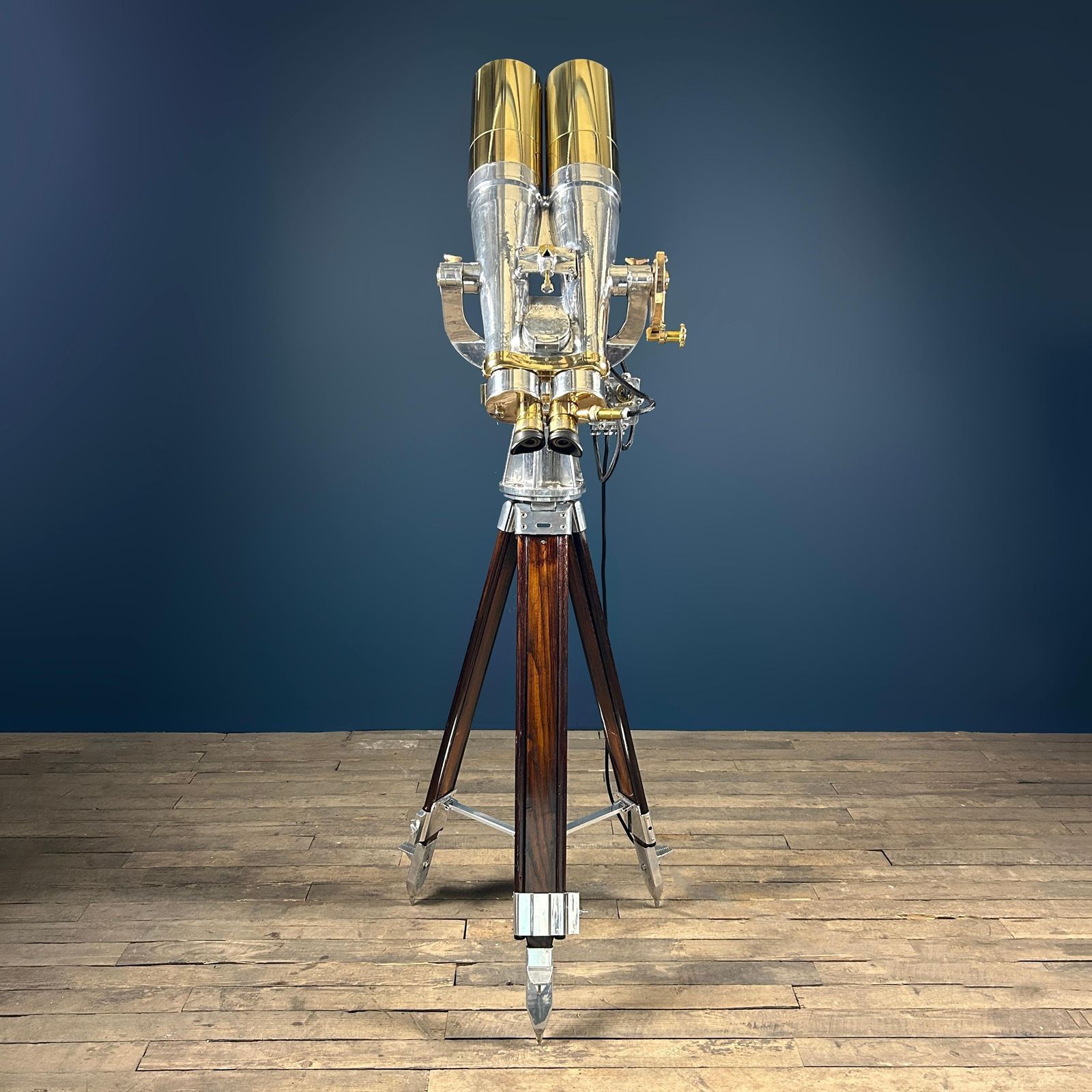 Cold War Japanese Defence Agency 20x 120 Binoculars With Illumination Control photo furniture