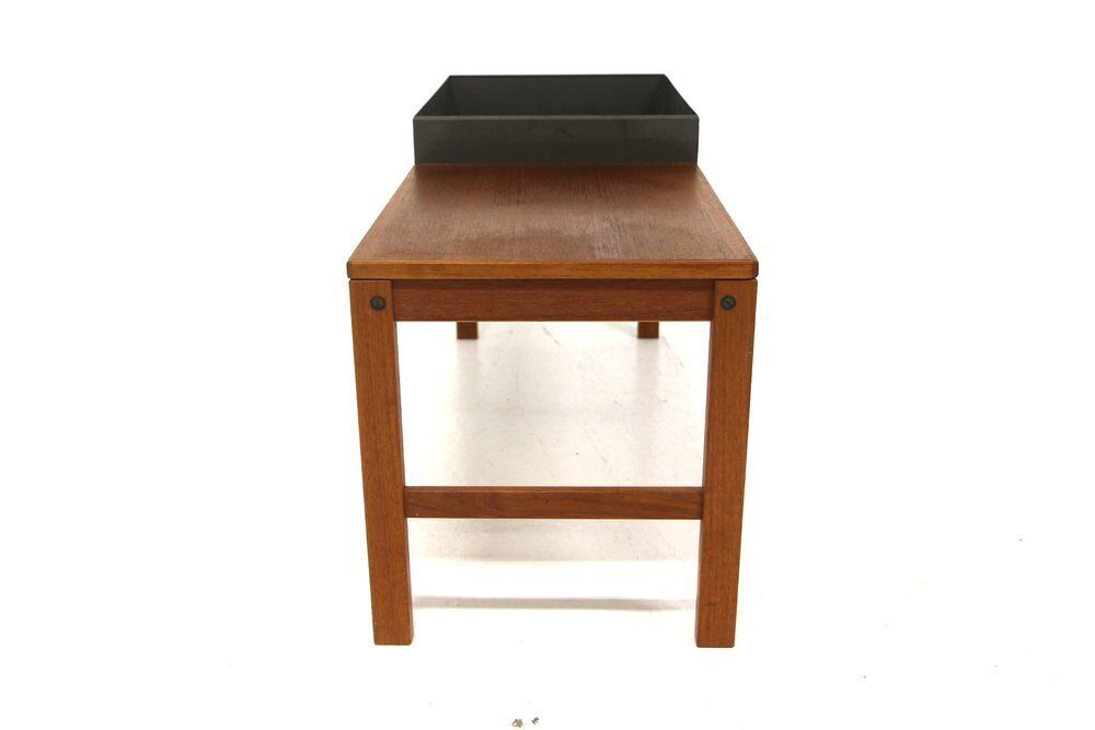 Planter Bench In Teak And Metal, Sweden, 1960 photo for sale