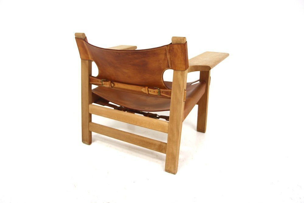 Scandinavian Model 2226 Spanish Chair By Børge Mogensen For Fredericia, Denmark, 1960s photo furniture