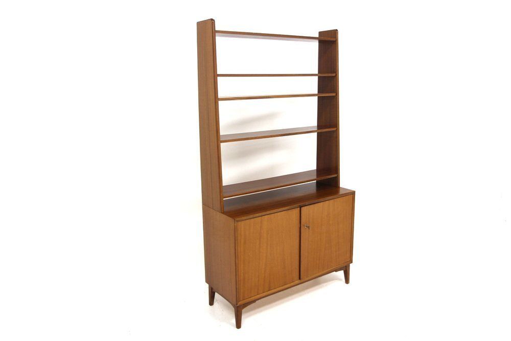 Scandinavian Mahogany Bookcase From Johannesborgs Möbelfabriks Ab, Sweden, 1940