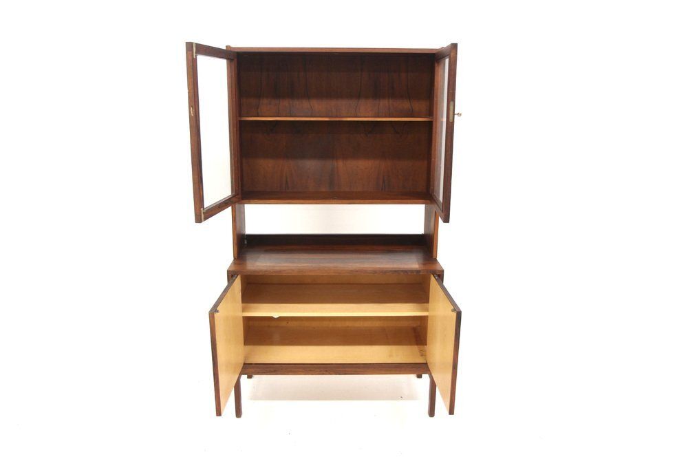 Cabinet With Shelves In Rosewood, Sweden, 1960s photo for sale