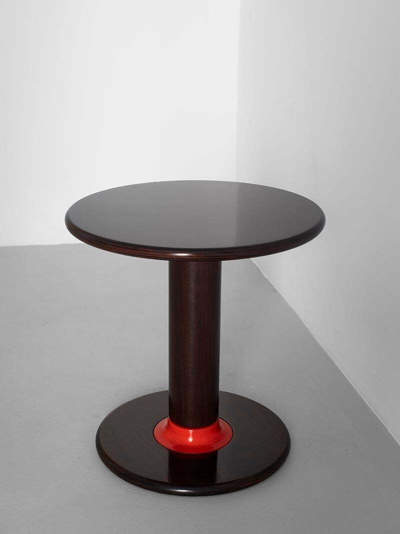 Ettore Sottsass Set Of Two Rocchettone Round Side Table By Poltronova 1960s photo 10409.0