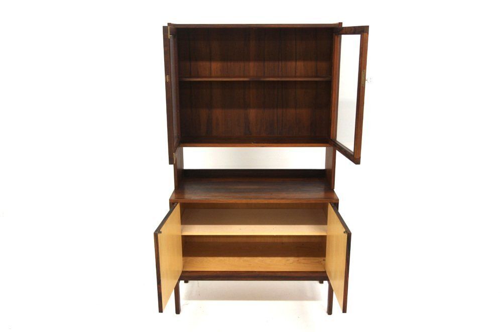 Cabinet With Shelves In Rosewood, Sweden, 1960s photo for sale