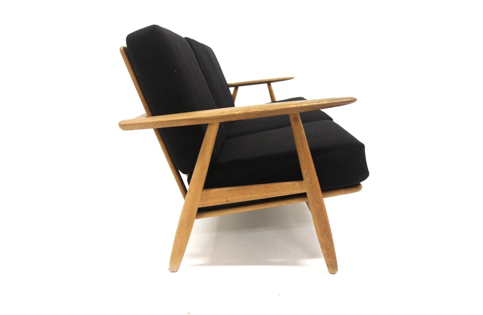Scandinavian Cigar Chair Ge 240 3 Seater Sofa By Hans J. Wegner For Getama, Denmark, 1960s photo for sale