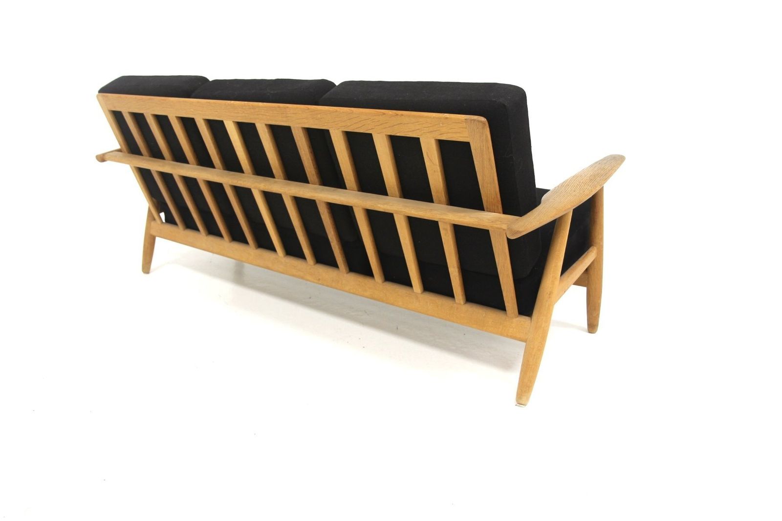 Scandinavian Cigar Chair Ge 240 3 Seater Sofa By Hans J. Wegner For Getama, Denmark, 1960s photo Furniture