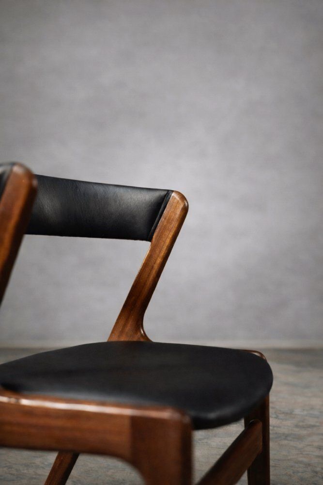 photo buy Mid Century Danish Modern Fire Office Chair In Teak, 1960s