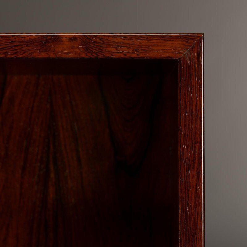 Danish Rosewood Model 6 Bookcase From Omann Jun Mobelfabrik, 1960s photo vinterior