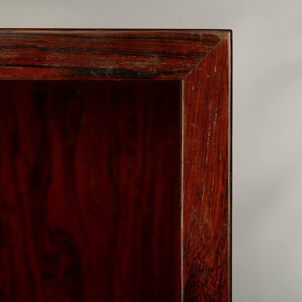 Danish Rosewood Bookcase Model 6 Attributed To Gunni Omann For Omann Jun Mobelfabrik, 1960s photo vinterior