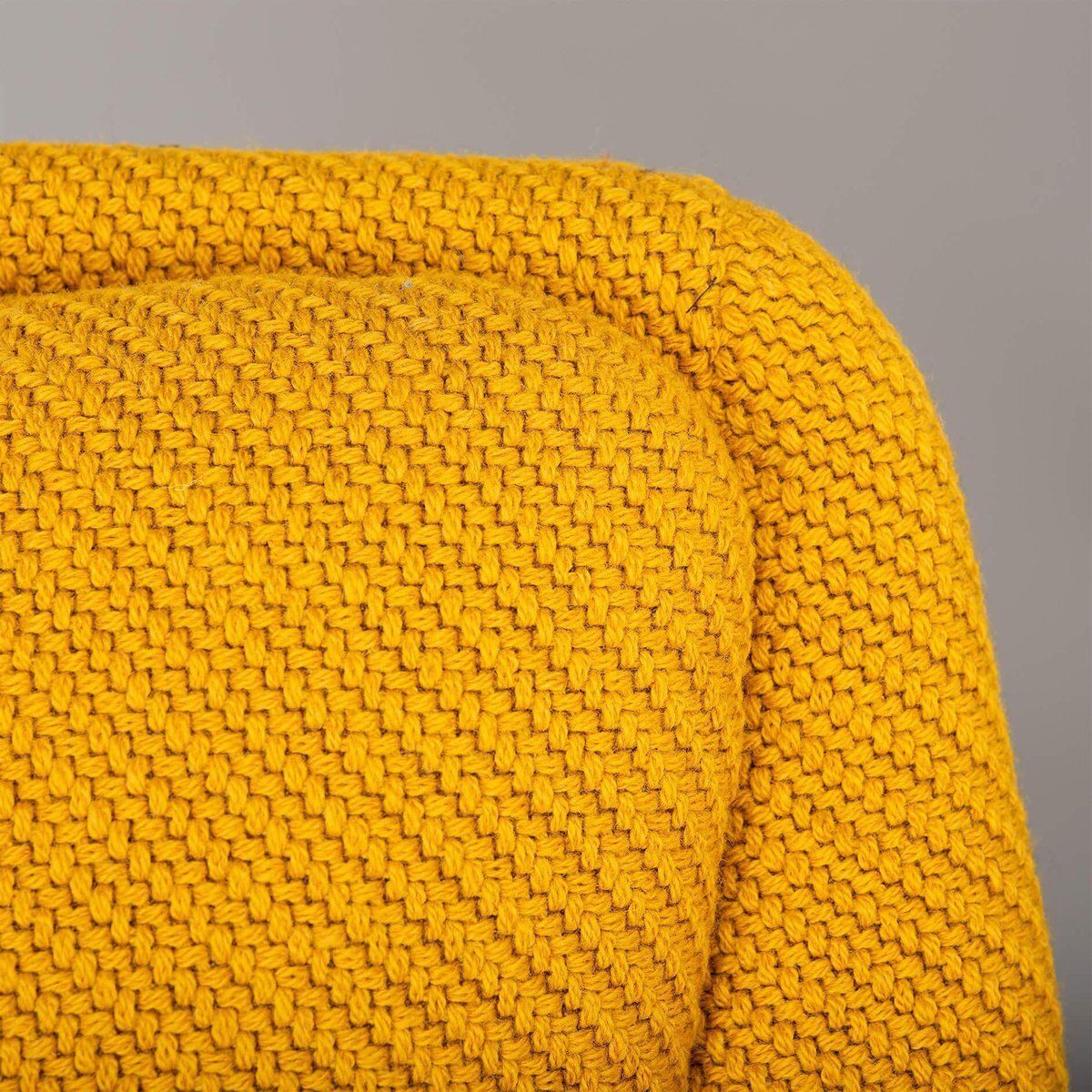 Furniture Yellow Armchair Attributed To Johannes Andersen For Cfc Silkeborg, 1960s photo