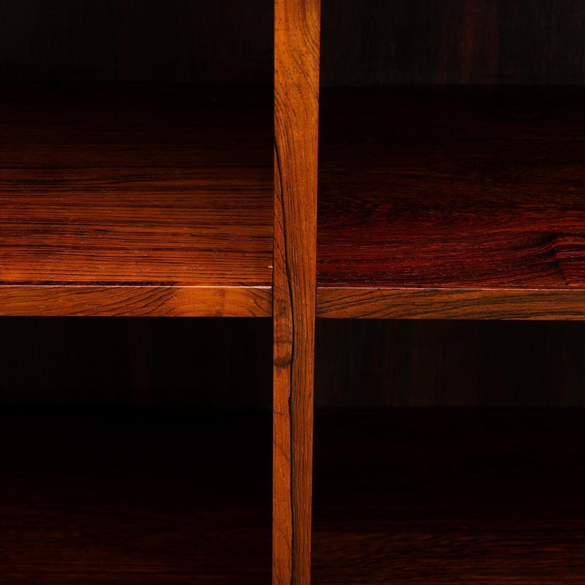 Mid Century Modern Danish Rosewood Bookcase, 1960s photo 1749.0