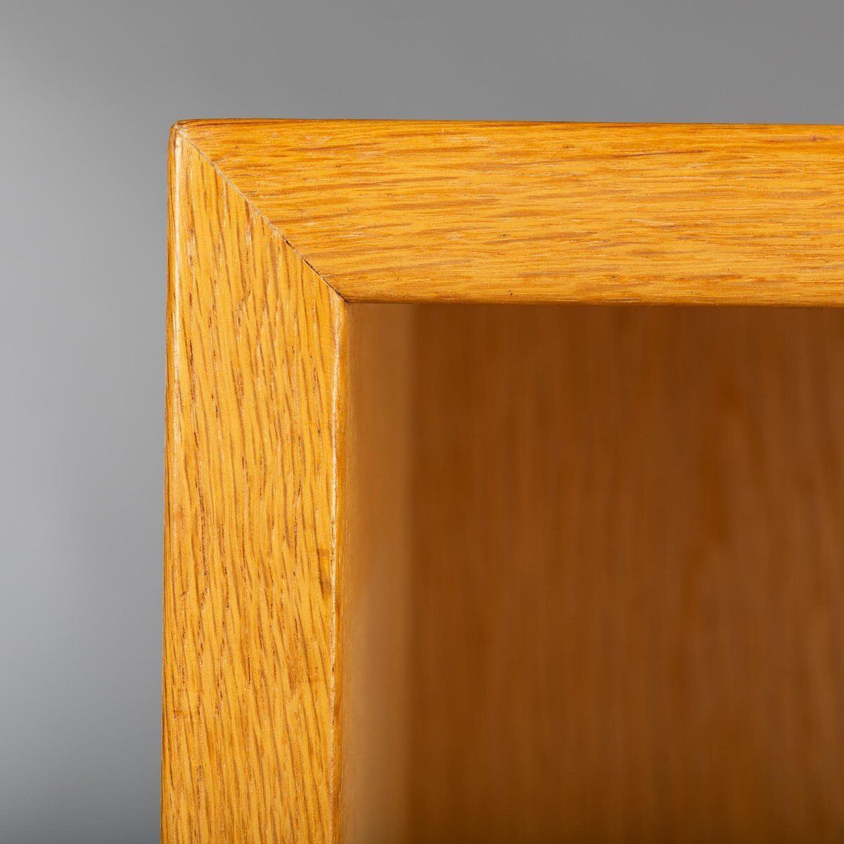 Danish Oak Bookcase Attributed To Borge Mogensen For Karl Andersson & Soner, 1960s photo vintage