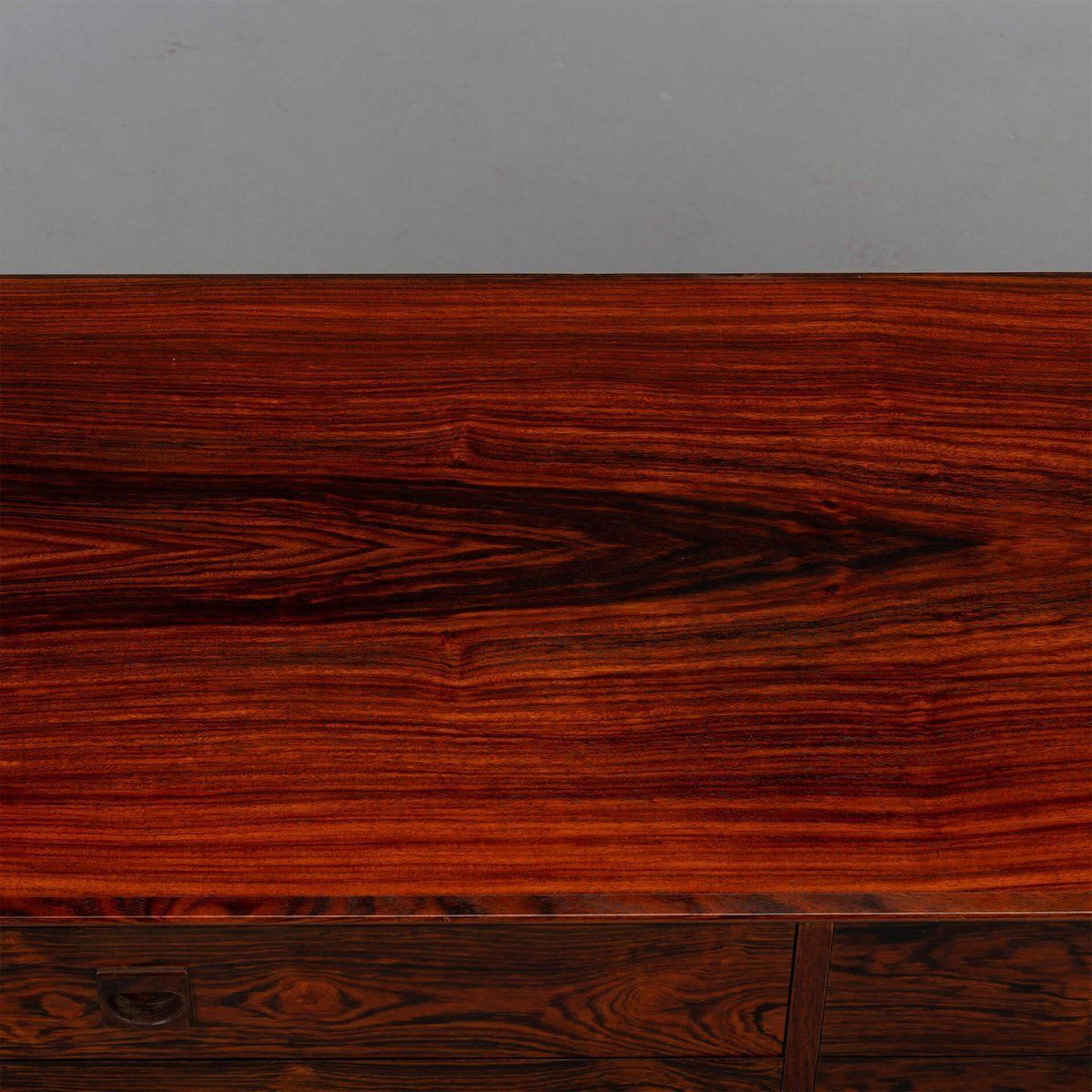 Low Mid Century Rosewood Chest Of Drawers Attributed To Brouer Møbelfabrik, 1960s photo buy