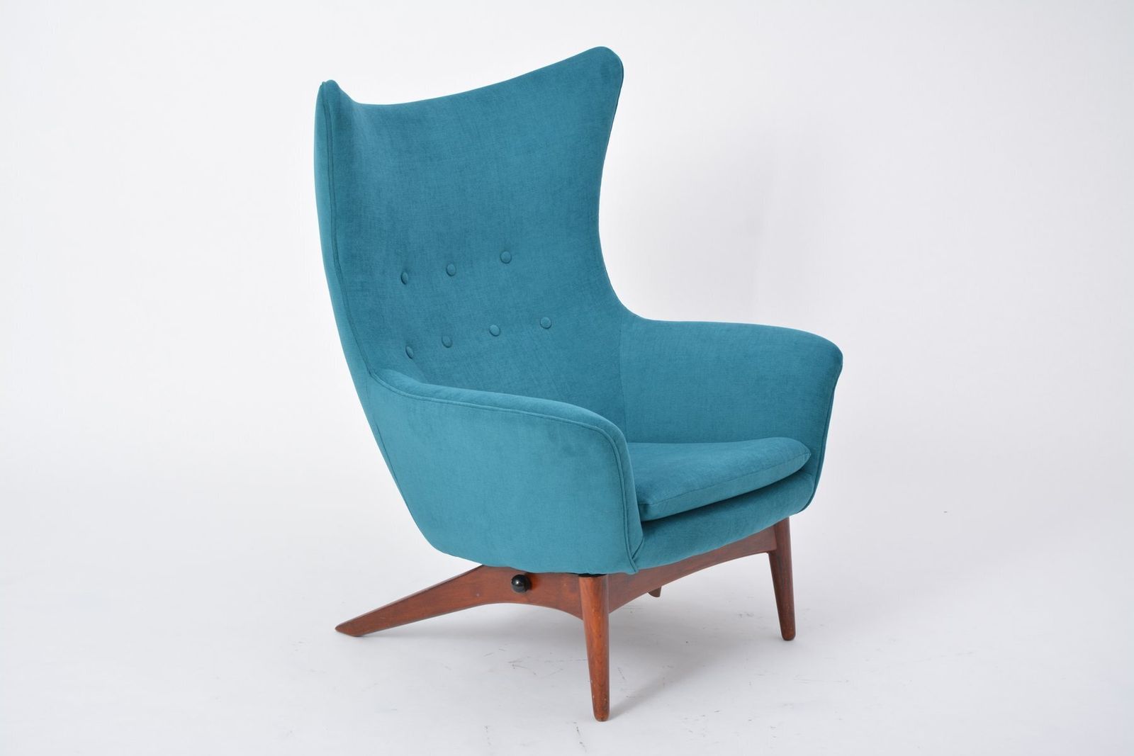 207 Reclining Lounge Chair By H.W. Klein For Bramin Møbler, 1963