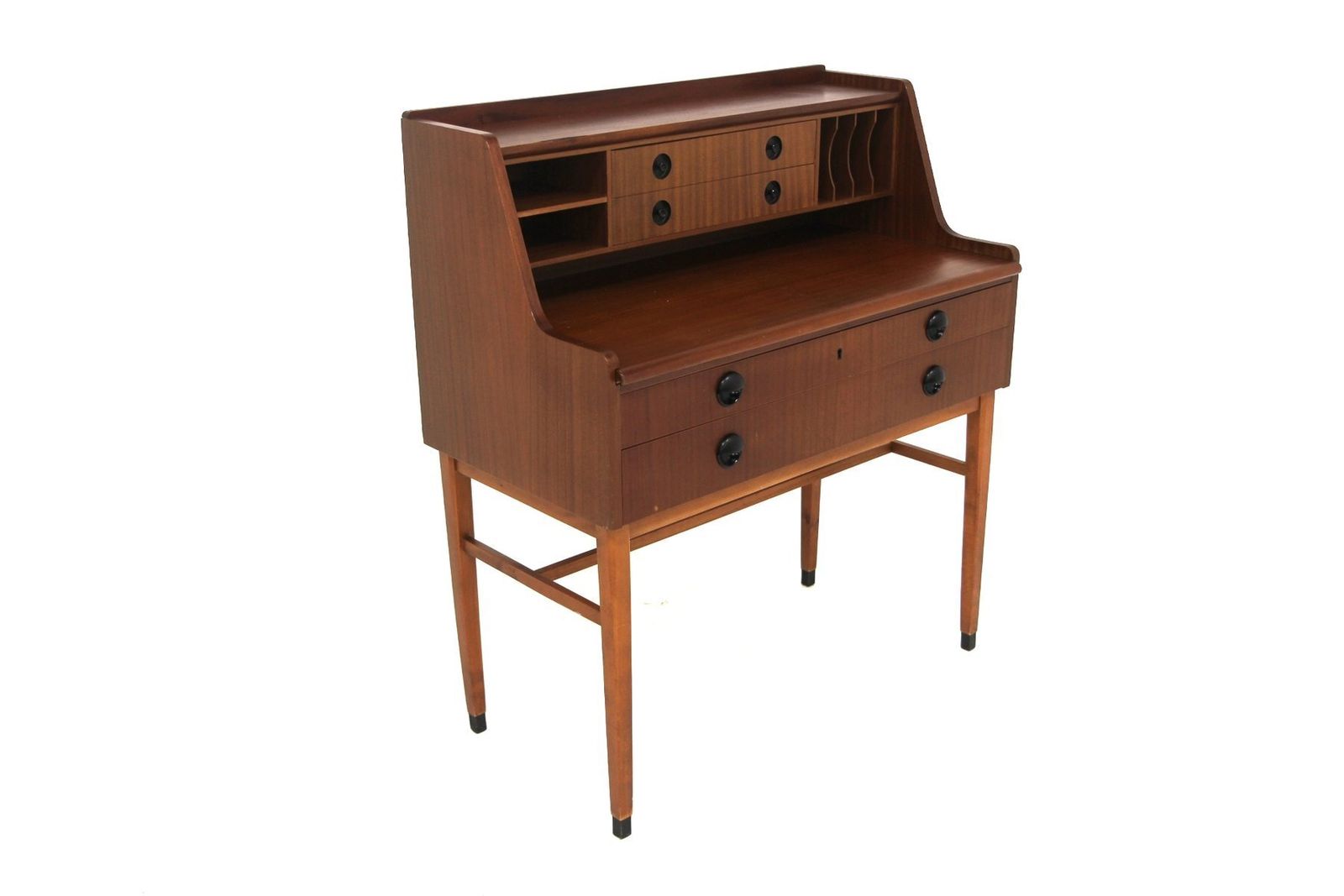 Mahogany Secretary, Sweden, 1950s photo furniture