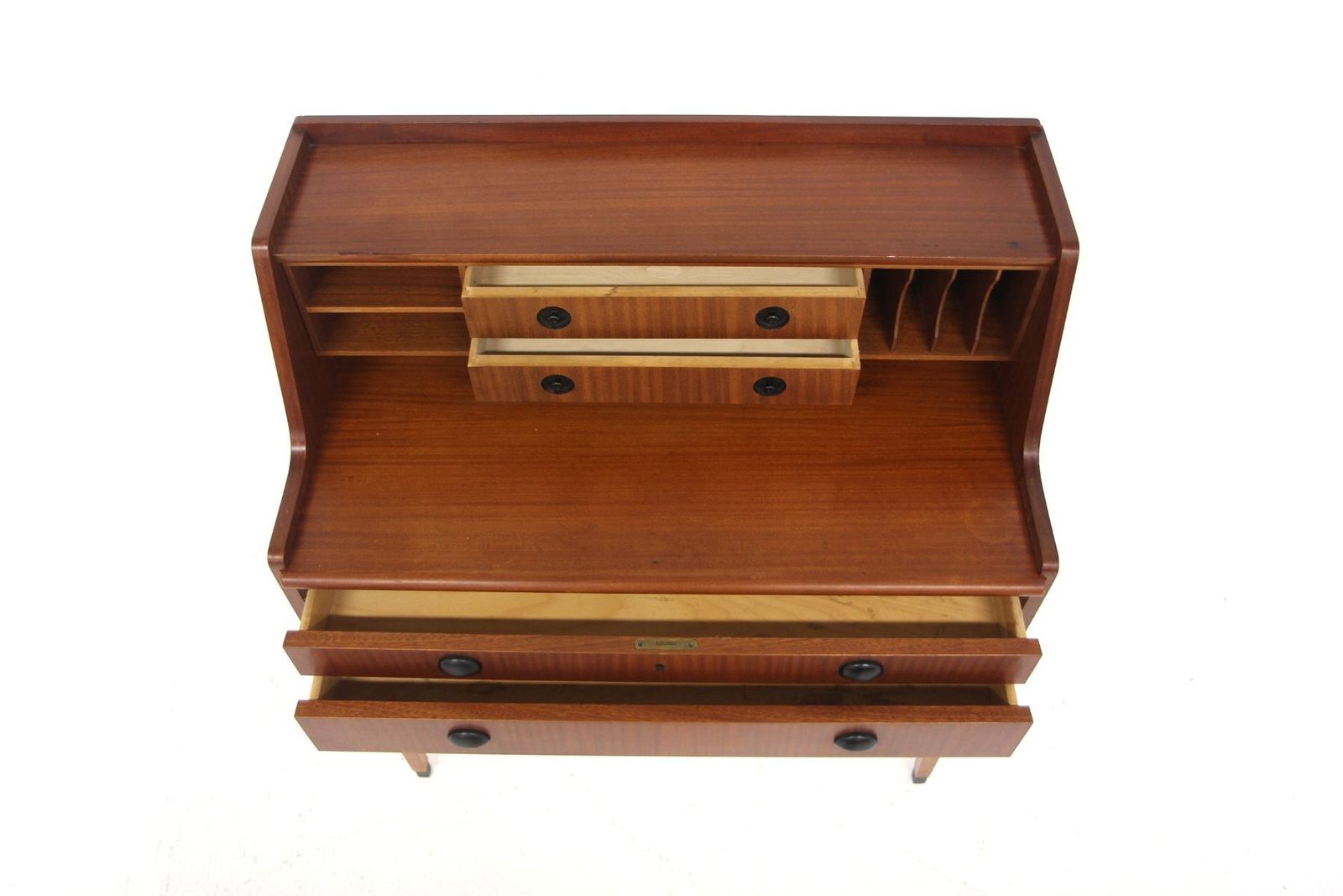Mahogany Secretary, Sweden, 1950s photo Furniture