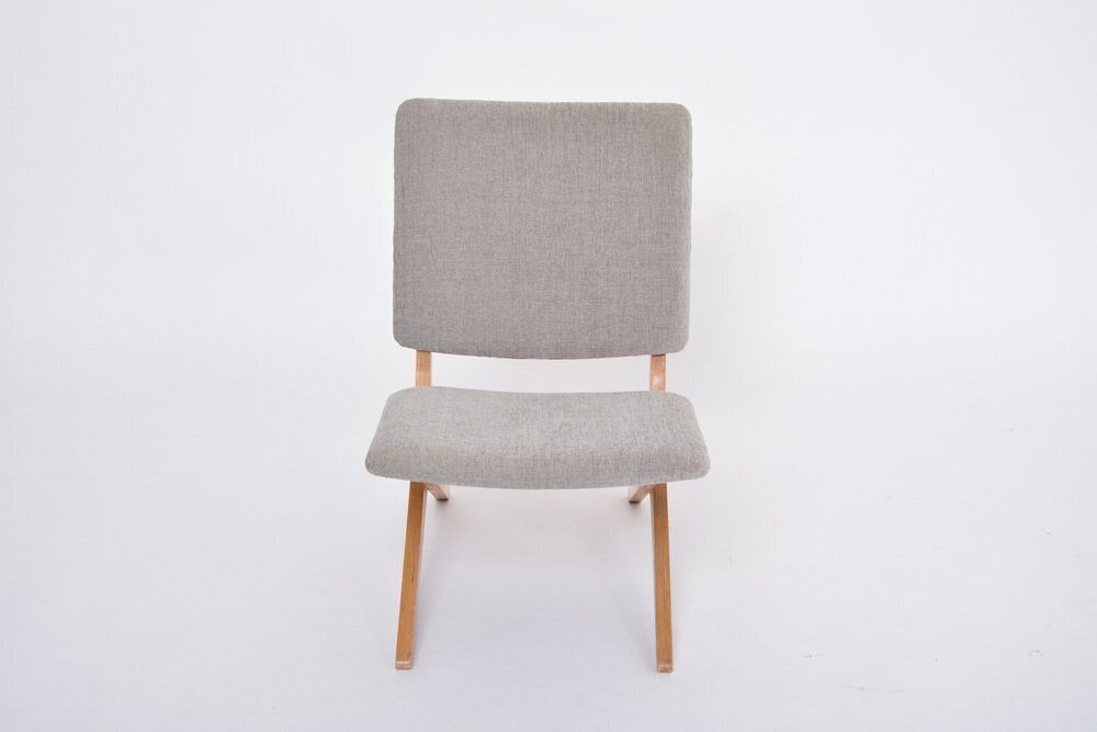 Vintage Fb18 Scissor Chair By Jan Van Grunsven For Pastoe, 1960s photo vinterior