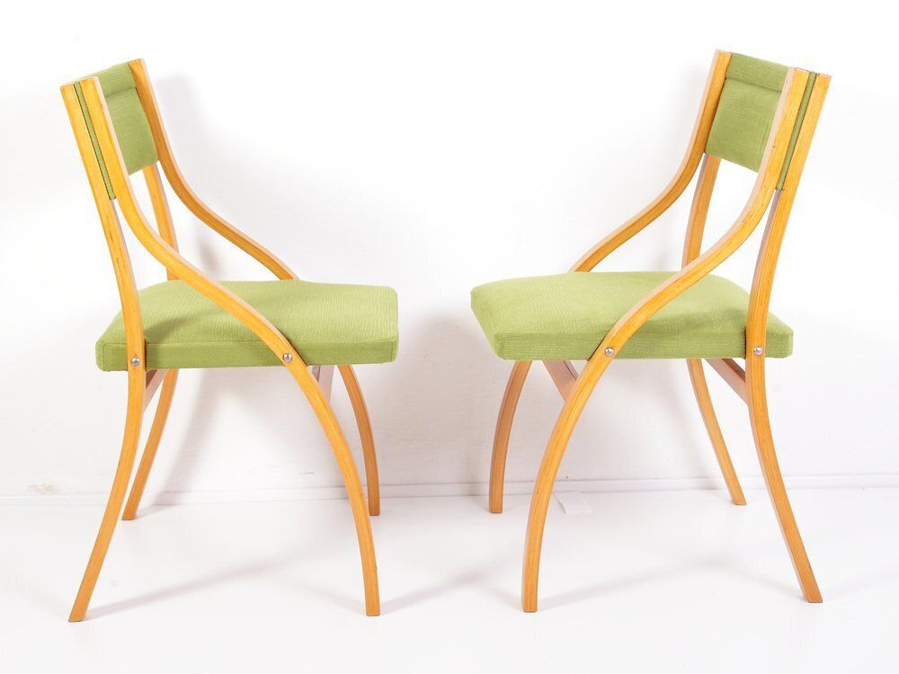 Table & Chairs By Ludvik Volak, 1970s, Set Of 3 photo furniture