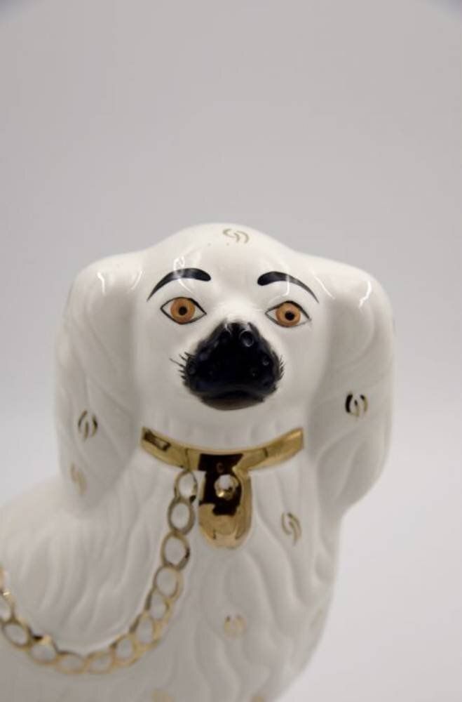 Mid Century Staffordshire Ceramic Spaniel Mantle Dogs From Beswick England, 1960s, Set Of 2 photo furniture