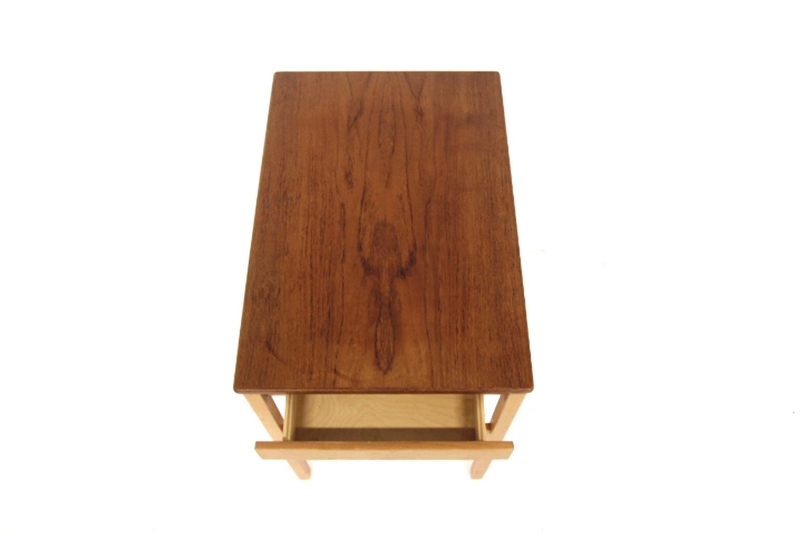 Scandinavian Joker Bedside Table In Teak From Tingströms, Sweden, 1960s photo for sale