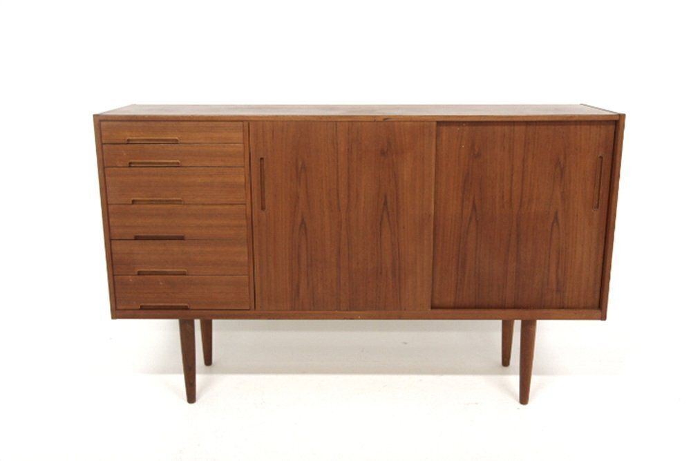 Florence Sideboard In Teak By Nils Jonsson For Hugo Troeds, Sweden, 1960s