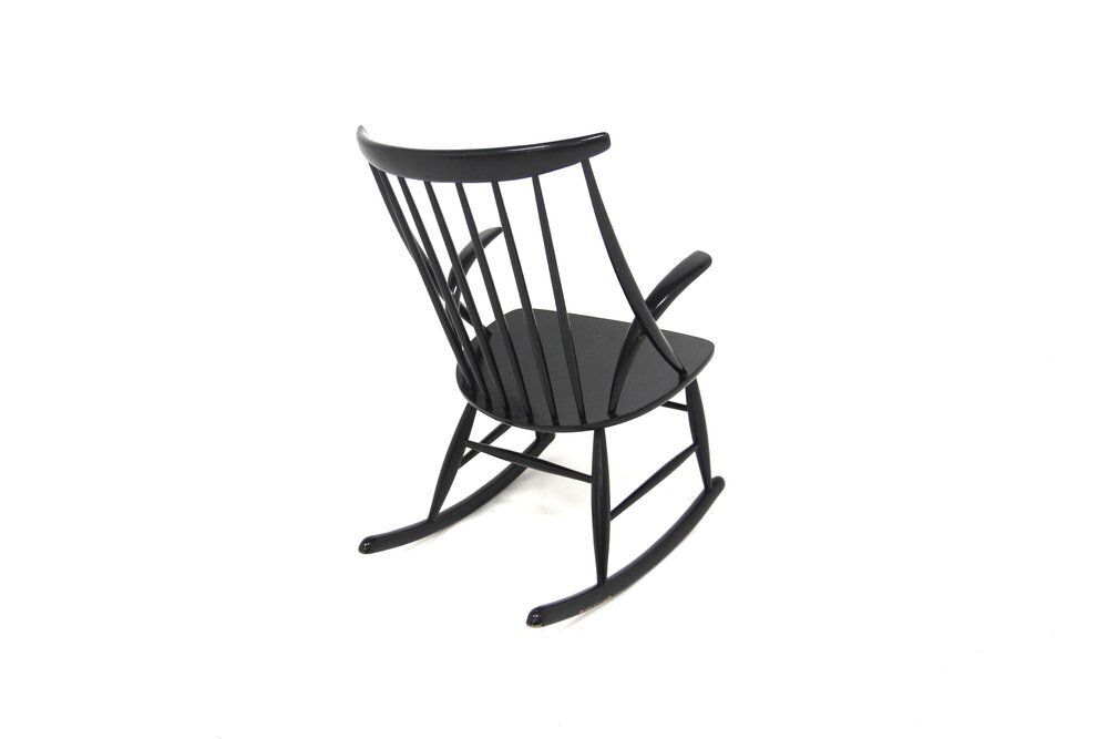 Rocking Chair By Illum Wikkelsø For Niels Eilersen, Denmark, 1960 photo furniture