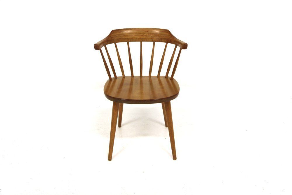 Småland Chairs By Yngve Ekström, Sweden, 1970s, Set Of 3