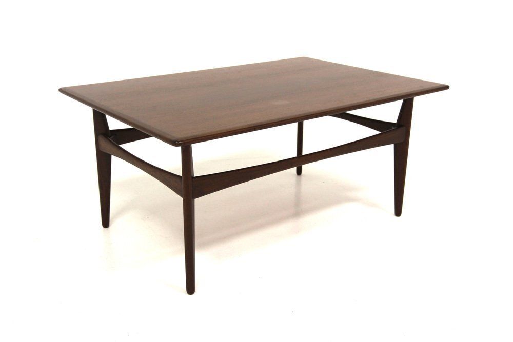 Table In Teak By Karl Erik Ekselius For Joc Vetlanda, 1950