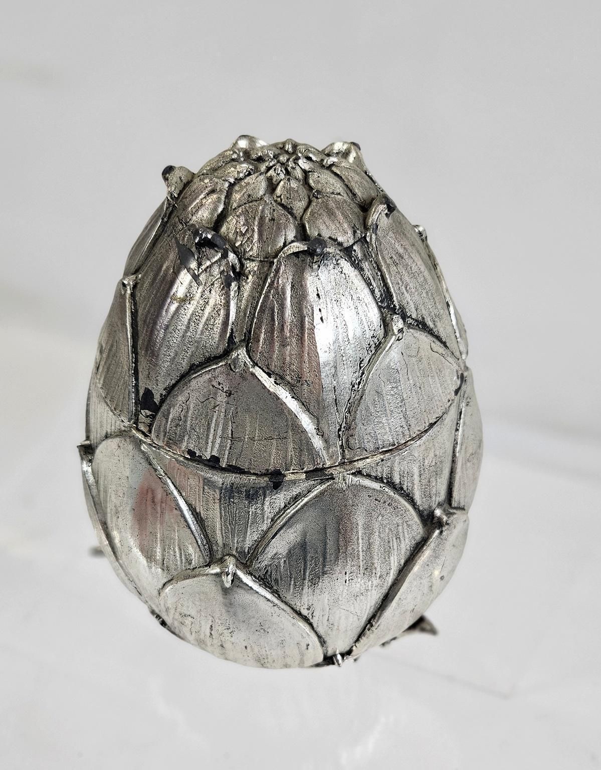 Artichoke Ice Bucket By Mauro Manetti Italy photo for sale