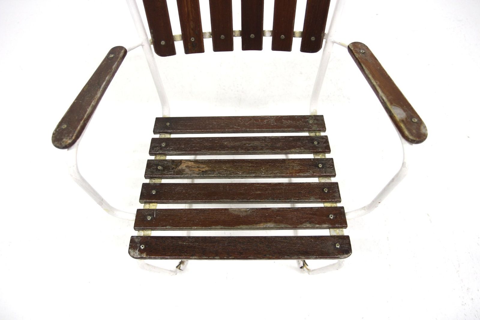 Swedish Teak Garden Chairs, 1960, Set Of 4 photo for sale
