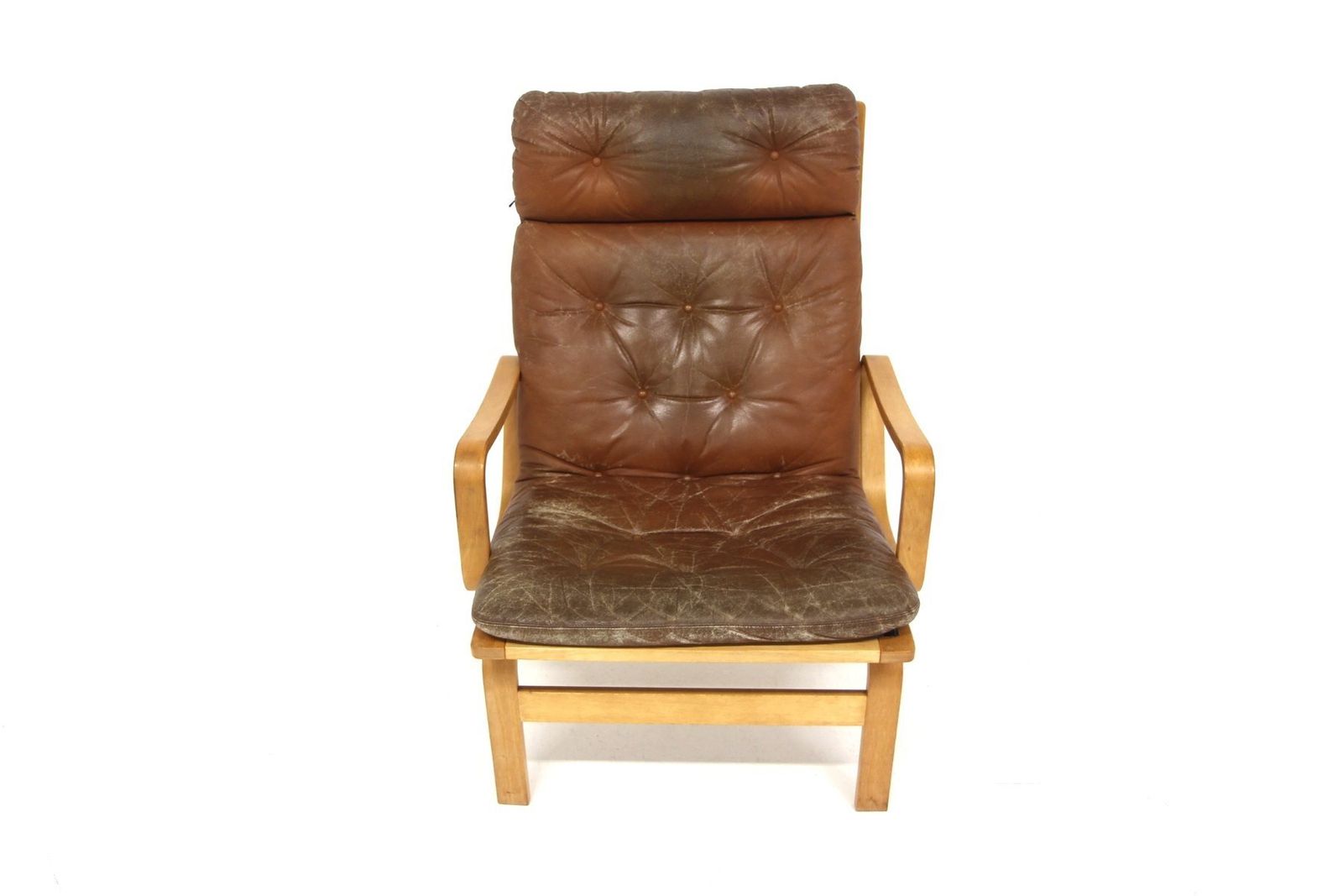 Scandinavian Leather Chair By Karl Erik Ekselius For Joc Vetlanda, 1960 photo 564.0