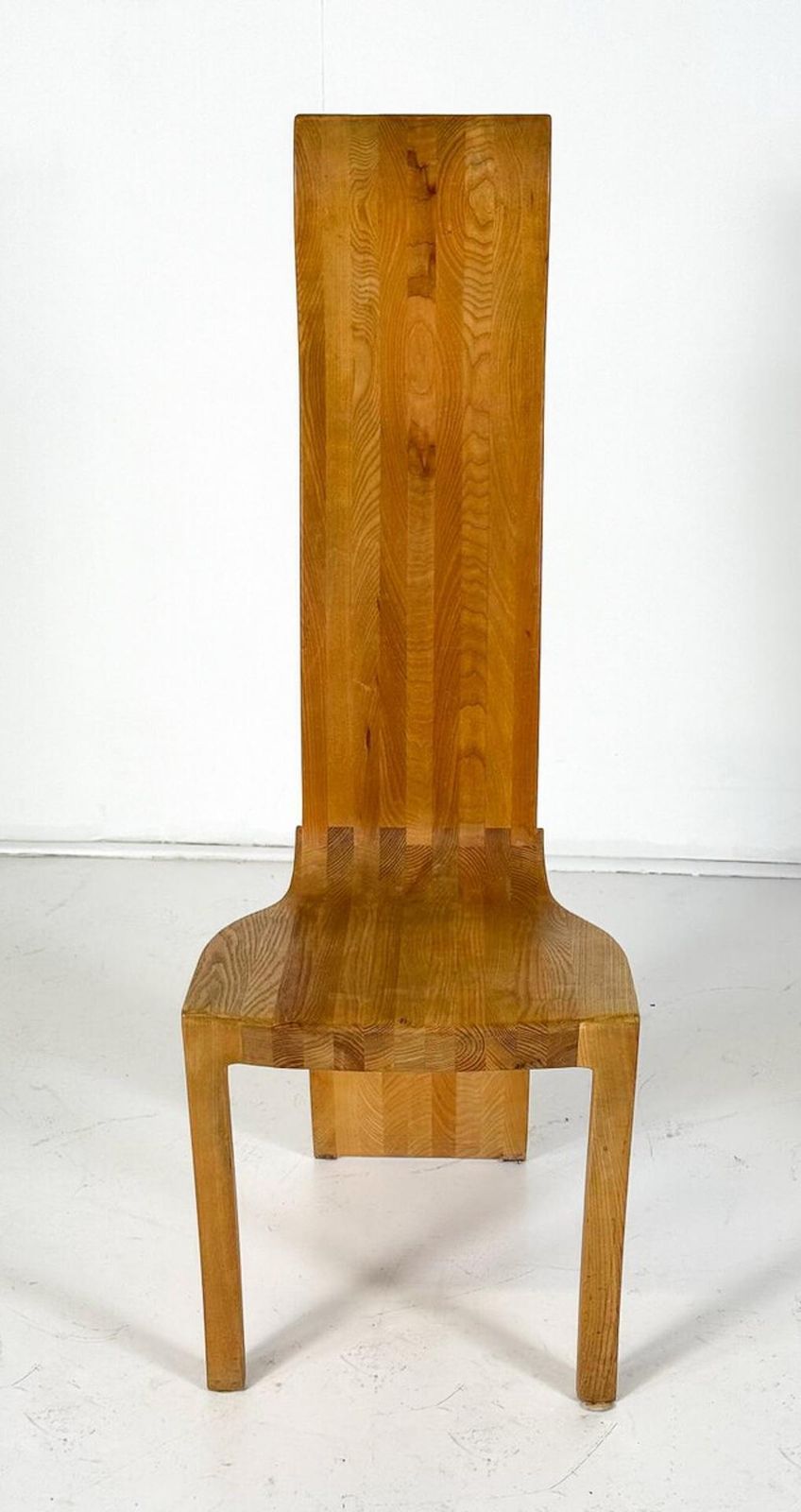 Mid Century Set Of 6 Ash Dining Chairs By Walter Nielsen, 1970s photo vinterior