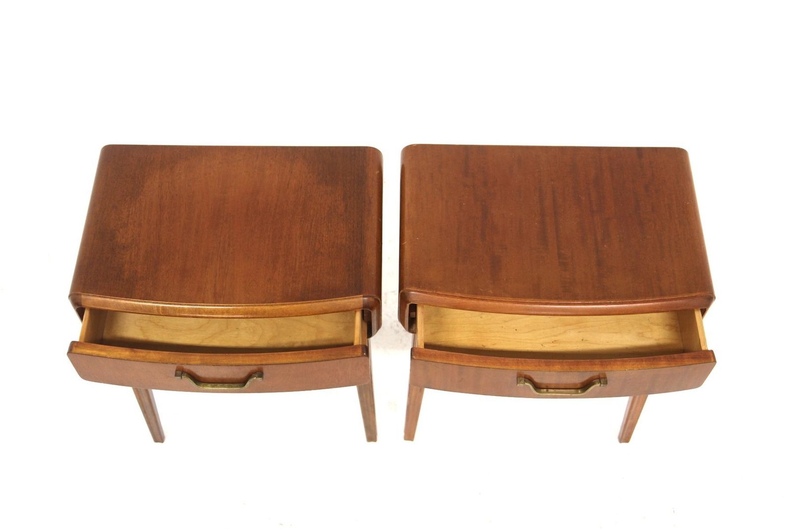 Mahogany Bedside Tables By Axel Larsson For Bodafors, Sweden, 1950s, Set Of 2 photo 1214.0