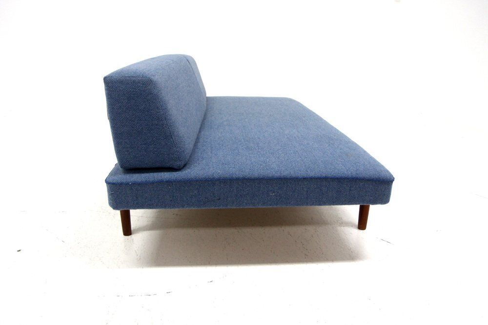 Scandinavian Teak Daybed By Ib Kofod Larsen For Säffle Möbelfabrik, Jönköping, Sweden, 1960s photo 2602.0