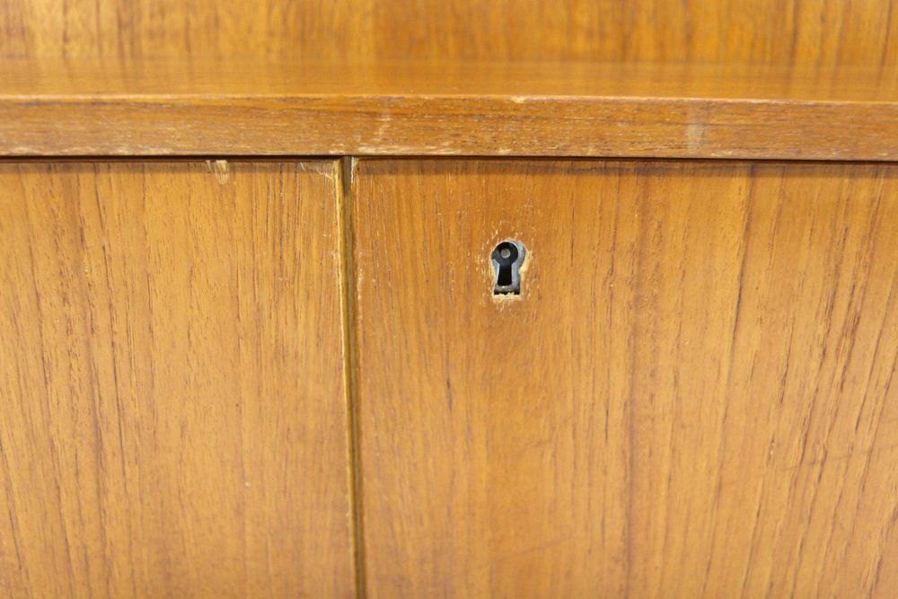 Scandinavian Teak Secretary From Bräntorps, Sweden, 1960s photo vintage