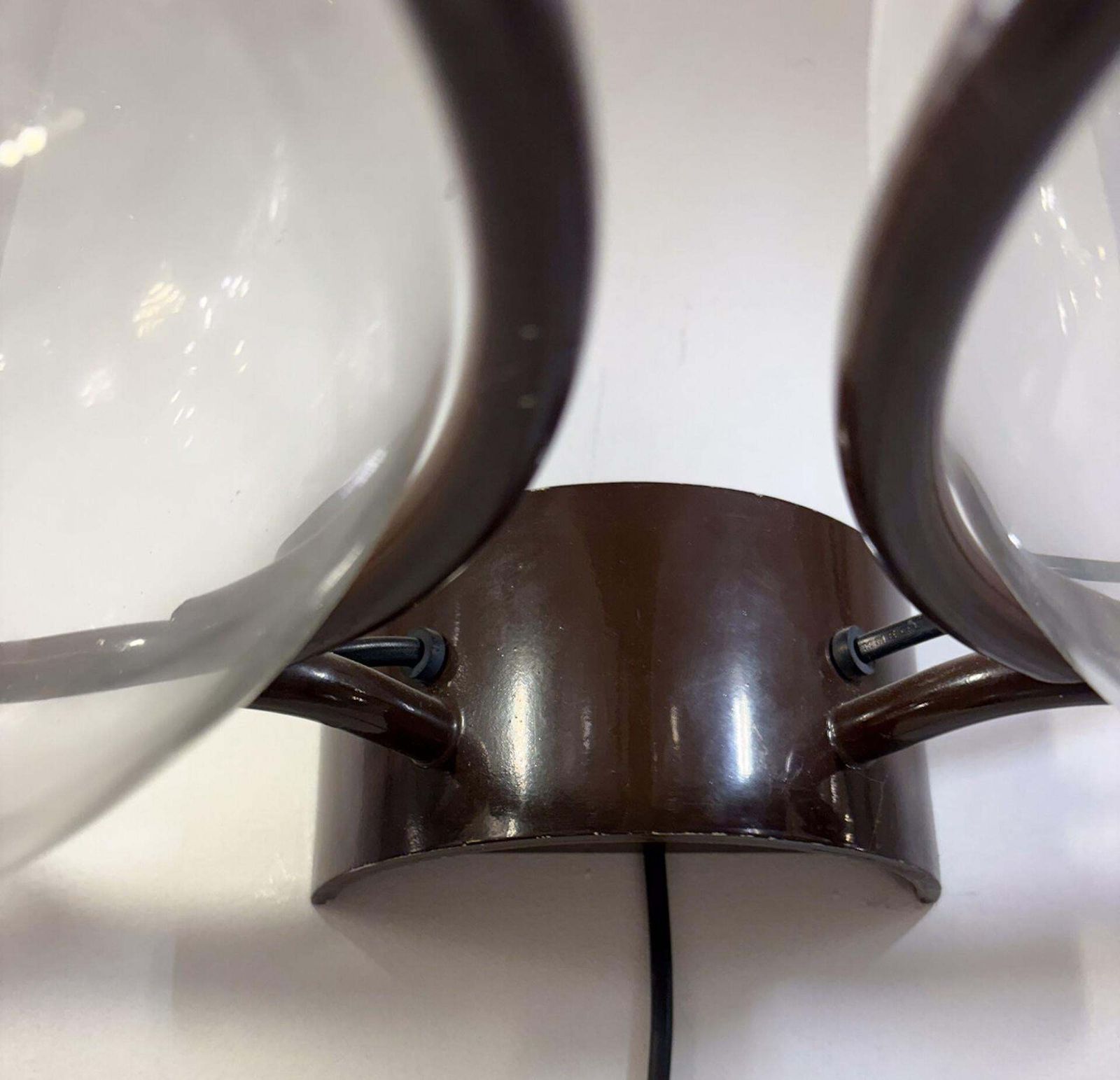 Mid Century Modern Pair Of Wall Lights By Gino Sarfatti, 1960s photo Lighting
