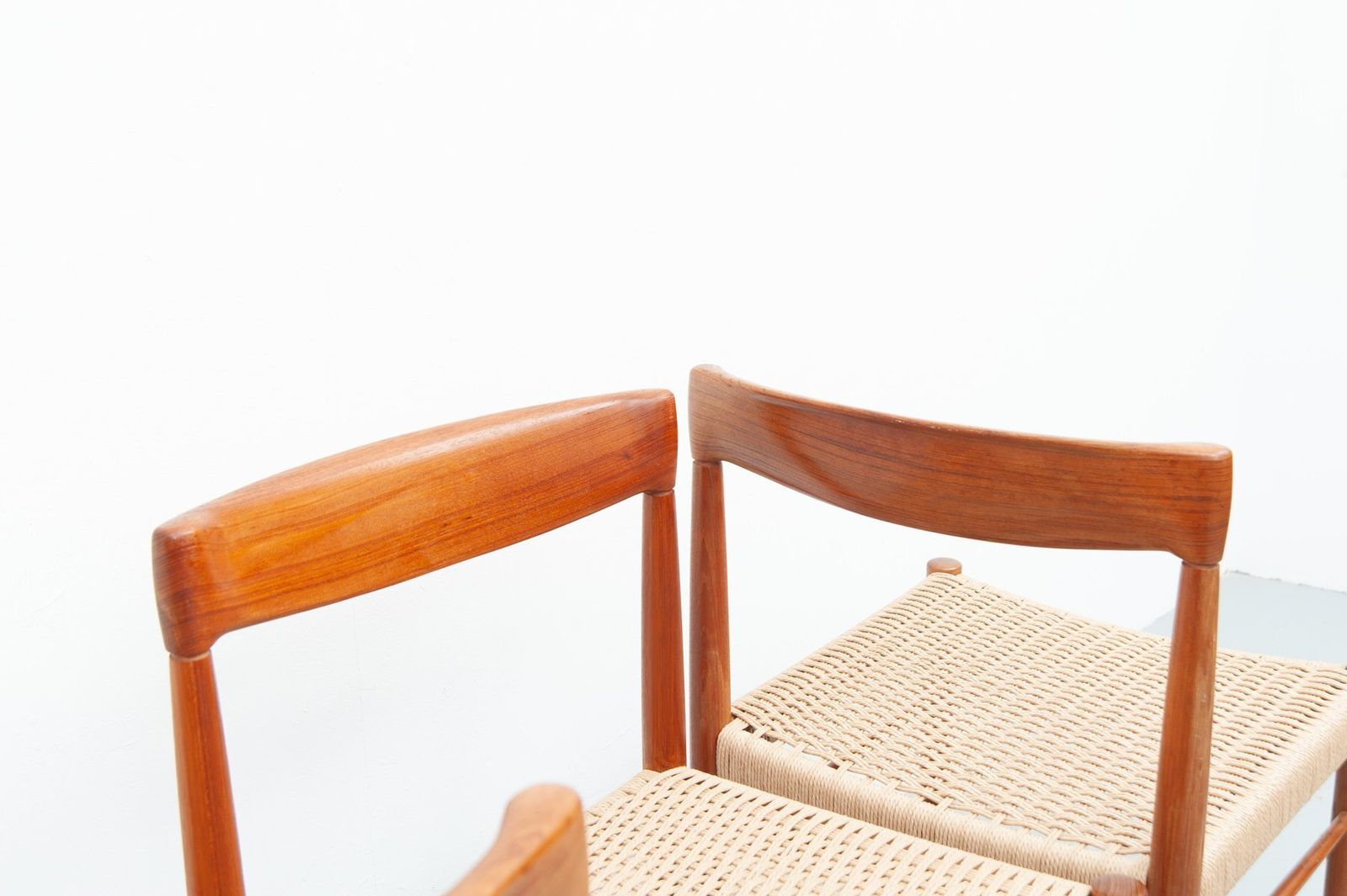 Vintage Teak Dining Chairs By Henry Walter Klein For Bramin, 1960s, Set Of 4 photo for sale