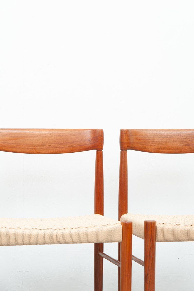 Vintage Teak Dining Chairs By Henry Walter Klein For Bramin, 1960s, Set Of 4 photo vintage