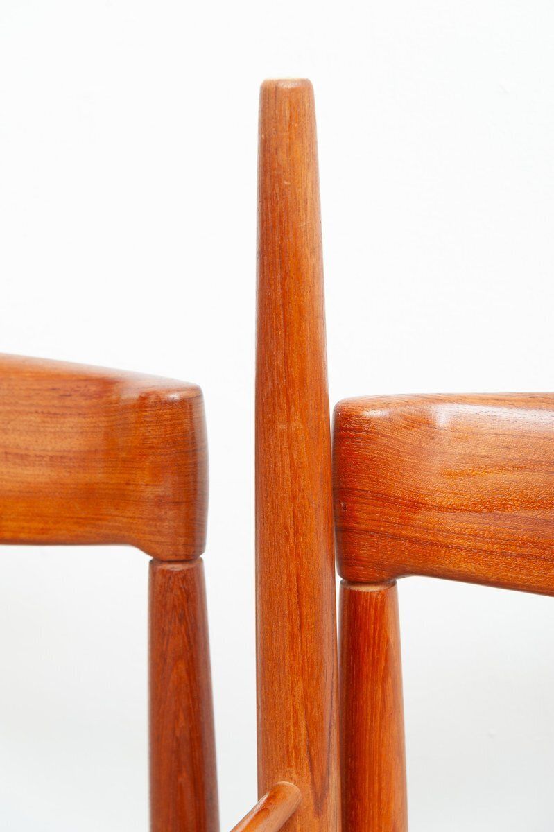photo furniture Vintage Teak Dining Chairs By Henry Walter Klein For Bramin, 1960s, Set Of 4