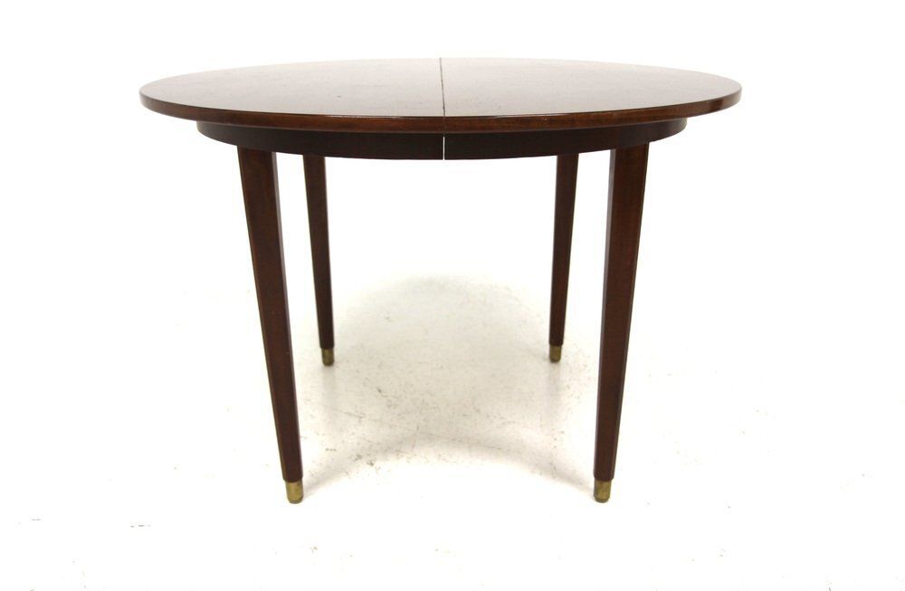 Mahogany Extendable Dining Table, Sweden, 1960s