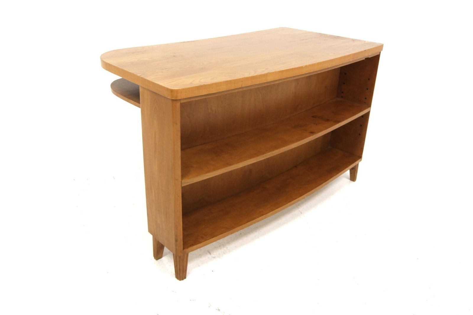 photo furniture Scandinavian Elm Desk By Swedish Modern, Sweden, 1940s