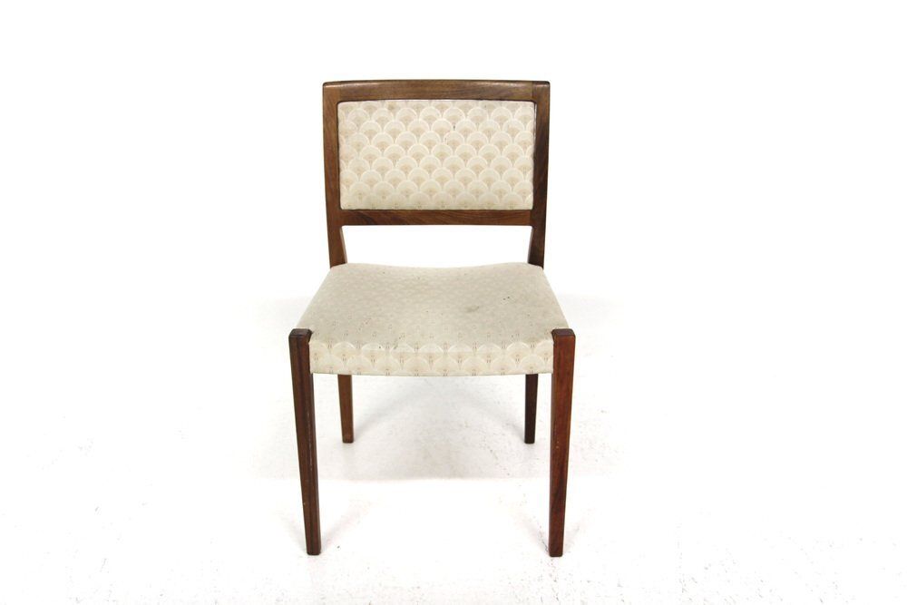 Walnut Chairs From Hugo Troeds, Bjärnum, Sweden, 1960s, Set Of 6