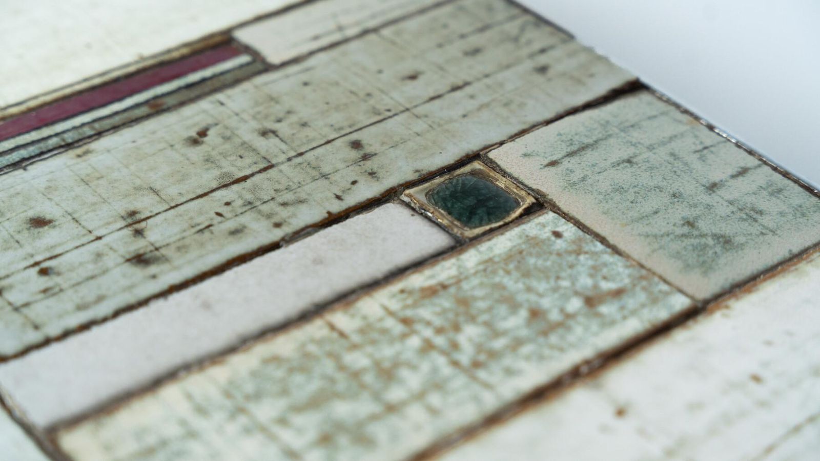 Mid Century Mosaic Coffee Table Attributed To Pia Manu, 1970s photo for sale